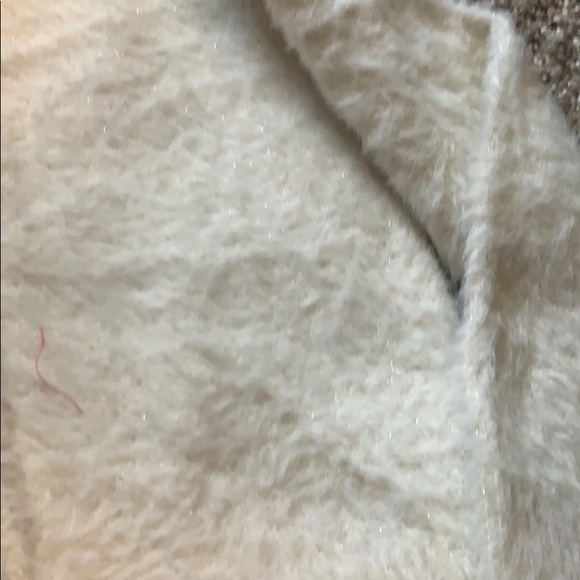 Cream colored girls cardigan - Picture 3 of 3